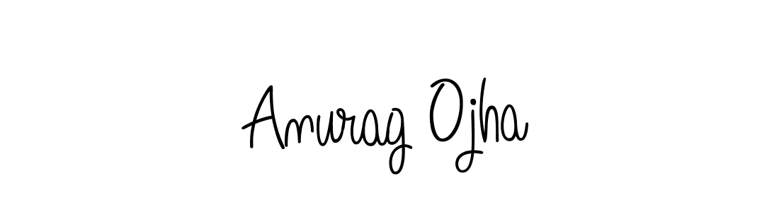 Make a beautiful signature design for name Anurag Ojha. Use this online signature maker to create a handwritten signature for free. Anurag Ojha signature style 5 images and pictures png
