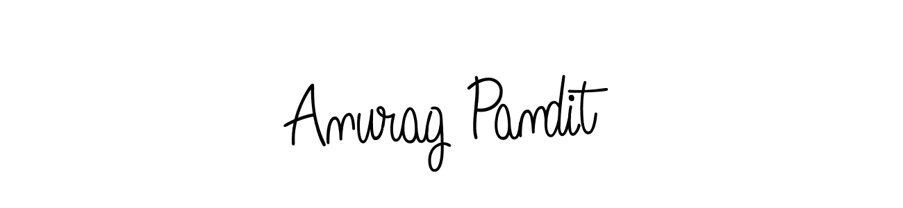 Make a short Anurag Pandit signature style. Manage your documents anywhere anytime using Angelique-Rose-font-FFP. Create and add eSignatures, submit forms, share and send files easily. Anurag Pandit signature style 5 images and pictures png
