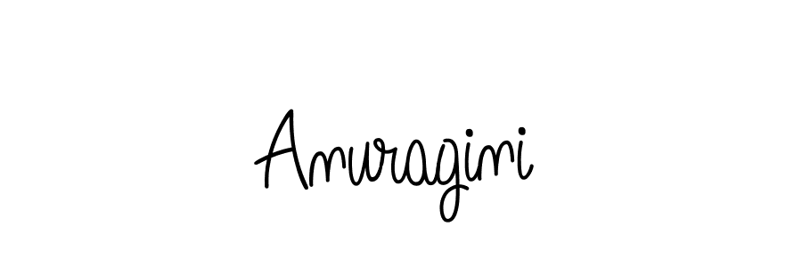 Anuragini stylish signature style. Best Handwritten Sign (Angelique-Rose-font-FFP) for my name. Handwritten Signature Collection Ideas for my name Anuragini. Anuragini signature style 5 images and pictures png