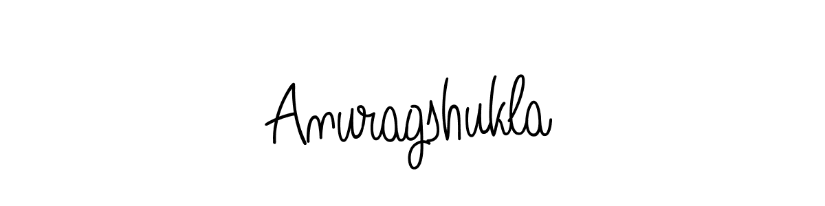 You should practise on your own different ways (Angelique-Rose-font-FFP) to write your name (Anuragshukla) in signature. don't let someone else do it for you. Anuragshukla signature style 5 images and pictures png