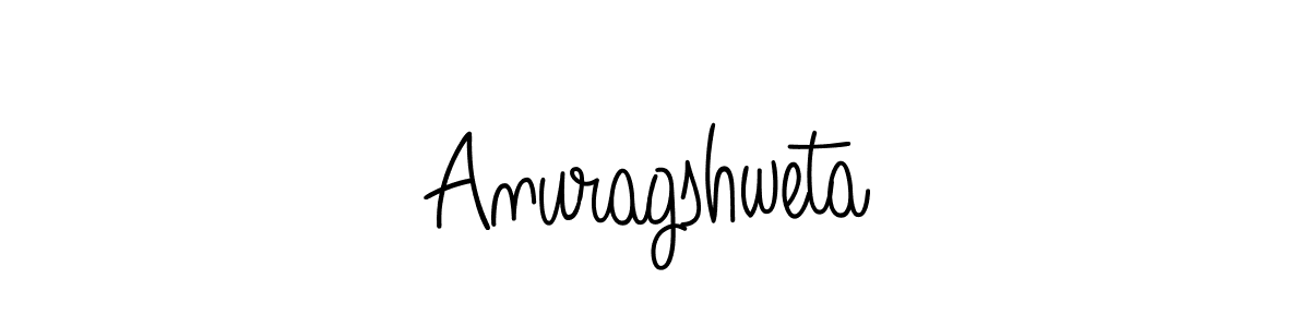 Make a beautiful signature design for name Anuragshweta. Use this online signature maker to create a handwritten signature for free. Anuragshweta signature style 5 images and pictures png