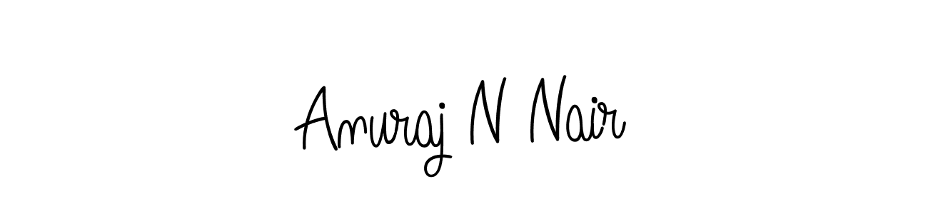 How to Draw Anuraj N Nair signature style? Angelique-Rose-font-FFP is a latest design signature styles for name Anuraj N Nair. Anuraj N Nair signature style 5 images and pictures png