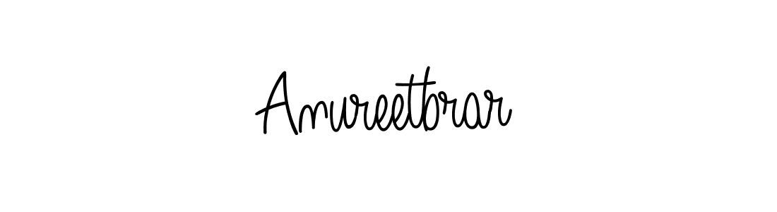 Angelique-Rose-font-FFP is a professional signature style that is perfect for those who want to add a touch of class to their signature. It is also a great choice for those who want to make their signature more unique. Get Anureetbrar name to fancy signature for free. Anureetbrar signature style 5 images and pictures png