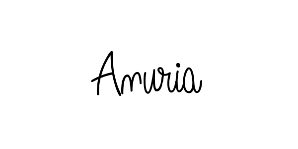 How to make Anuria signature? Angelique-Rose-font-FFP is a professional autograph style. Create handwritten signature for Anuria name. Anuria signature style 5 images and pictures png