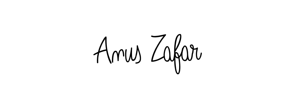 How to make Anus Zafar signature? Angelique-Rose-font-FFP is a professional autograph style. Create handwritten signature for Anus Zafar name. Anus Zafar signature style 5 images and pictures png