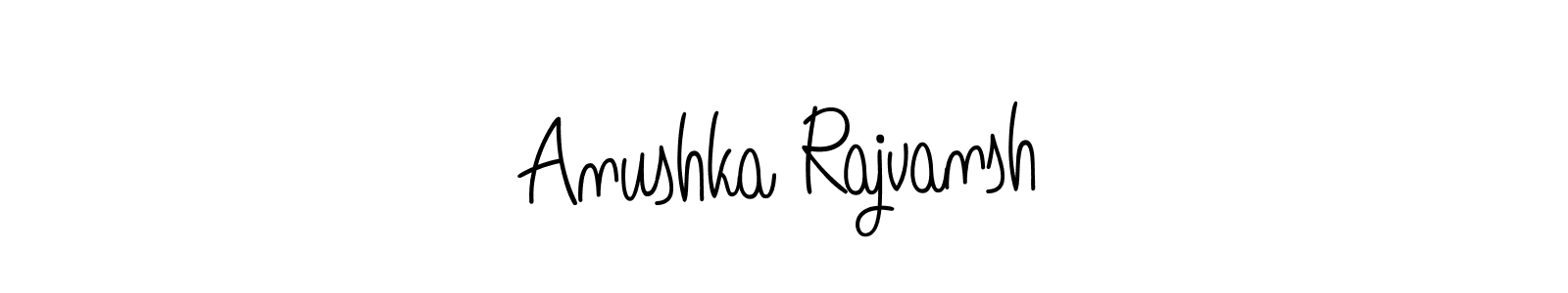 The best way (Angelique-Rose-font-FFP) to make a short signature is to pick only two or three words in your name. The name Anushka Rajvansh include a total of six letters. For converting this name. Anushka Rajvansh signature style 5 images and pictures png