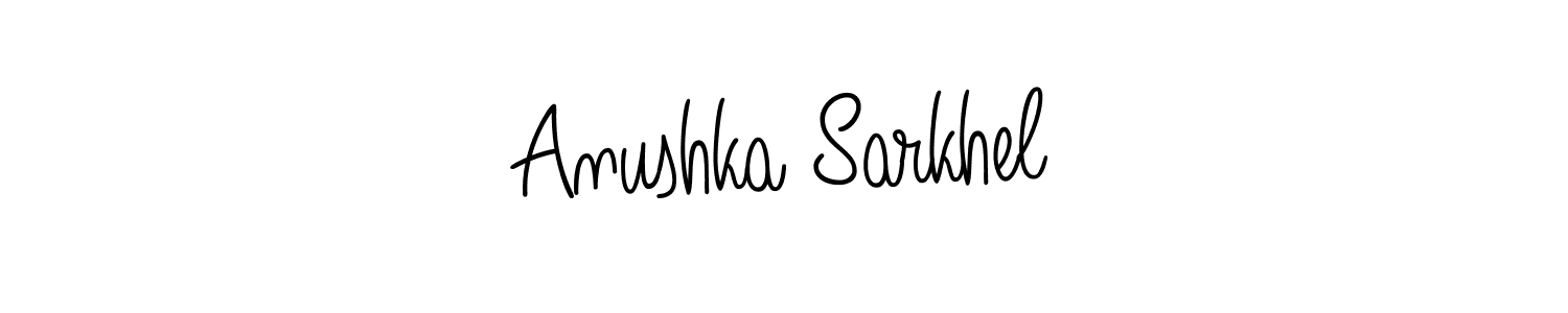 Make a short Anushka Sarkhel signature style. Manage your documents anywhere anytime using Angelique-Rose-font-FFP. Create and add eSignatures, submit forms, share and send files easily. Anushka Sarkhel signature style 5 images and pictures png