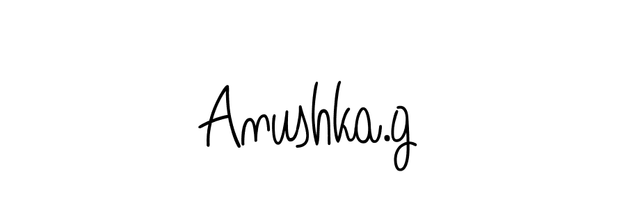 Check out images of Autograph of Anushka.g name. Actor Anushka.g Signature Style. Angelique-Rose-font-FFP is a professional sign style online. Anushka.g signature style 5 images and pictures png