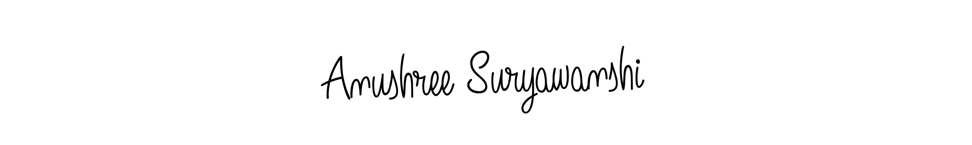 It looks lik you need a new signature style for name Anushree Suryawanshi. Design unique handwritten (Angelique-Rose-font-FFP) signature with our free signature maker in just a few clicks. Anushree Suryawanshi signature style 5 images and pictures png