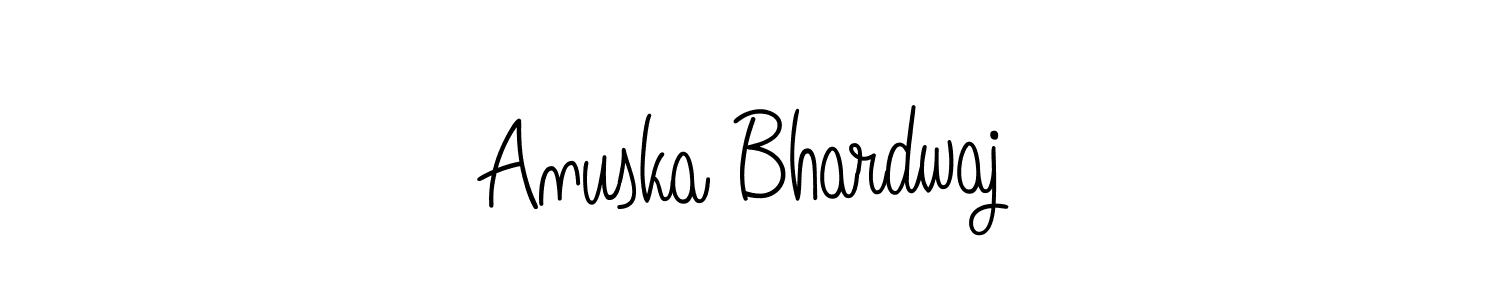 Similarly Angelique-Rose-font-FFP is the best handwritten signature design. Signature creator online .You can use it as an online autograph creator for name Anuska Bhardwaj. Anuska Bhardwaj signature style 5 images and pictures png