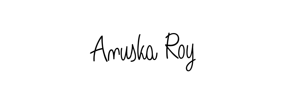 Once you've used our free online signature maker to create your best signature Angelique-Rose-font-FFP style, it's time to enjoy all of the benefits that Anuska Roy name signing documents. Anuska Roy signature style 5 images and pictures png