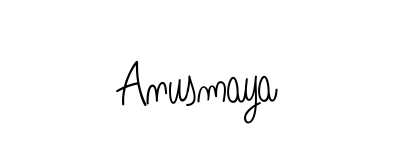 Make a beautiful signature design for name Anusmaya. Use this online signature maker to create a handwritten signature for free. Anusmaya signature style 5 images and pictures png