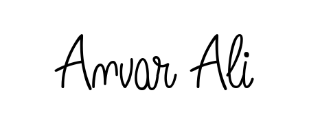 Make a beautiful signature design for name Anvar Ali. Use this online signature maker to create a handwritten signature for free. Anvar Ali signature style 5 images and pictures png