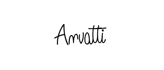 You can use this online signature creator to create a handwritten signature for the name Anvatti. This is the best online autograph maker. Anvatti signature style 5 images and pictures png