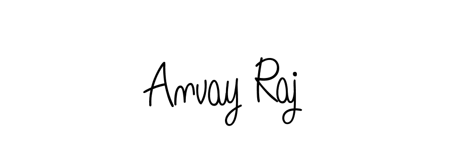 How to make Anvay Raj signature? Angelique-Rose-font-FFP is a professional autograph style. Create handwritten signature for Anvay Raj name. Anvay Raj signature style 5 images and pictures png