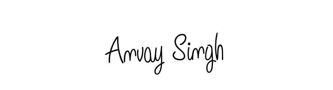 if you are searching for the best signature style for your name Anvay Singh. so please give up your signature search. here we have designed multiple signature styles  using Angelique-Rose-font-FFP. Anvay Singh signature style 5 images and pictures png