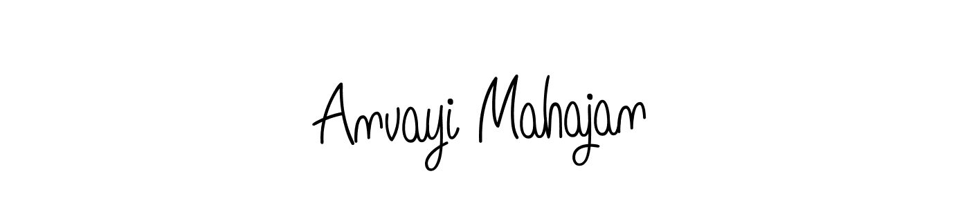 Similarly Angelique-Rose-font-FFP is the best handwritten signature design. Signature creator online .You can use it as an online autograph creator for name Anvayi Mahajan. Anvayi Mahajan signature style 5 images and pictures png