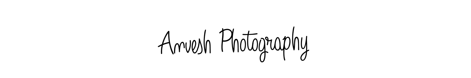 Create a beautiful signature design for name Anvesh Photography. With this signature (Angelique-Rose-font-FFP) fonts, you can make a handwritten signature for free. Anvesh Photography signature style 5 images and pictures png