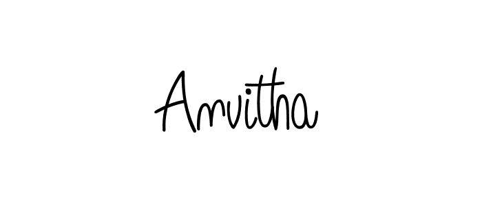 Also we have Anvitha name is the best signature style. Create professional handwritten signature collection using Angelique-Rose-font-FFP autograph style. Anvitha signature style 5 images and pictures png