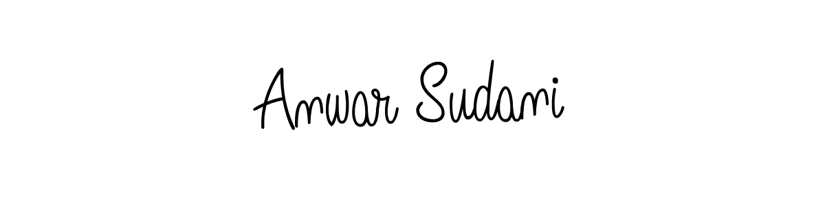 Angelique-Rose-font-FFP is a professional signature style that is perfect for those who want to add a touch of class to their signature. It is also a great choice for those who want to make their signature more unique. Get Anwar Sudani name to fancy signature for free. Anwar Sudani signature style 5 images and pictures png