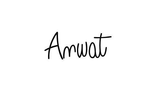 How to Draw Anwat signature style? Angelique-Rose-font-FFP is a latest design signature styles for name Anwat. Anwat signature style 5 images and pictures png
