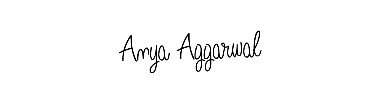 Also You can easily find your signature by using the search form. We will create Anya Aggarwal name handwritten signature images for you free of cost using Angelique-Rose-font-FFP sign style. Anya Aggarwal signature style 5 images and pictures png