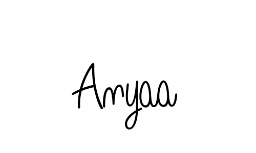 if you are searching for the best signature style for your name Anyaa. so please give up your signature search. here we have designed multiple signature styles  using Angelique-Rose-font-FFP. Anyaa signature style 5 images and pictures png