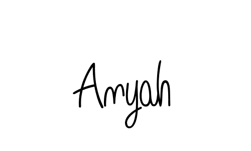 Make a short Anyah signature style. Manage your documents anywhere anytime using Angelique-Rose-font-FFP. Create and add eSignatures, submit forms, share and send files easily. Anyah signature style 5 images and pictures png