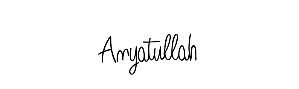 Angelique-Rose-font-FFP is a professional signature style that is perfect for those who want to add a touch of class to their signature. It is also a great choice for those who want to make their signature more unique. Get Anyatullah name to fancy signature for free. Anyatullah signature style 5 images and pictures png