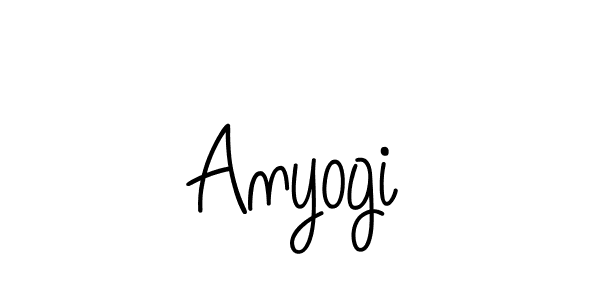 Once you've used our free online signature maker to create your best signature Angelique-Rose-font-FFP style, it's time to enjoy all of the benefits that Anyogi name signing documents. Anyogi signature style 5 images and pictures png