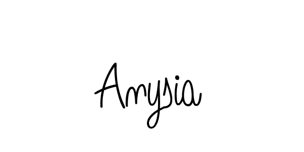 Here are the top 10 professional signature styles for the name Anysia. These are the best autograph styles you can use for your name. Anysia signature style 5 images and pictures png