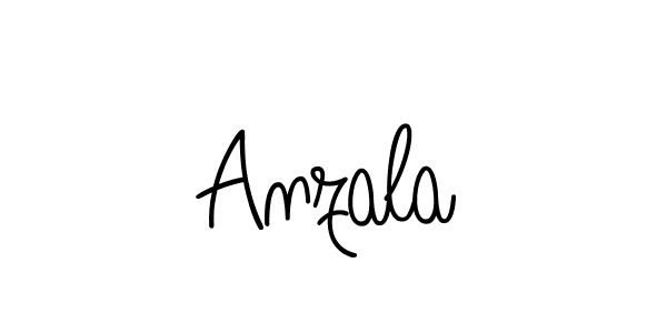 You can use this online signature creator to create a handwritten signature for the name Anzala. This is the best online autograph maker. Anzala signature style 5 images and pictures png