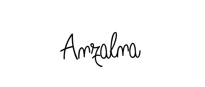 Make a short Anzalna signature style. Manage your documents anywhere anytime using Angelique-Rose-font-FFP. Create and add eSignatures, submit forms, share and send files easily. Anzalna signature style 5 images and pictures png