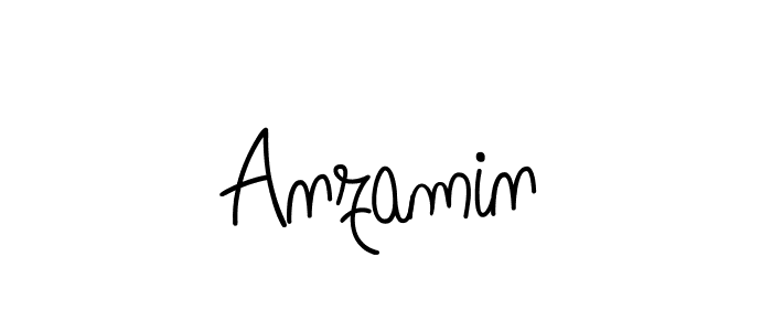 Make a short Anzamin signature style. Manage your documents anywhere anytime using Angelique-Rose-font-FFP. Create and add eSignatures, submit forms, share and send files easily. Anzamin signature style 5 images and pictures png