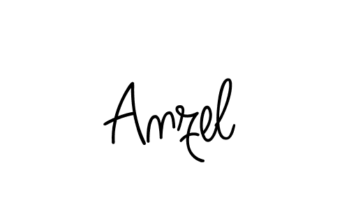 Also we have Anzel name is the best signature style. Create professional handwritten signature collection using Angelique-Rose-font-FFP autograph style. Anzel signature style 5 images and pictures png