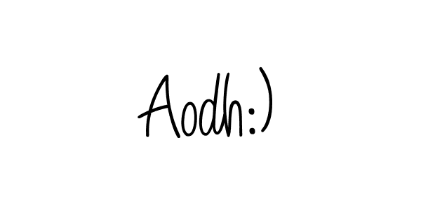 Here are the top 10 professional signature styles for the name Aodh:). These are the best autograph styles you can use for your name. Aodh:) signature style 5 images and pictures png