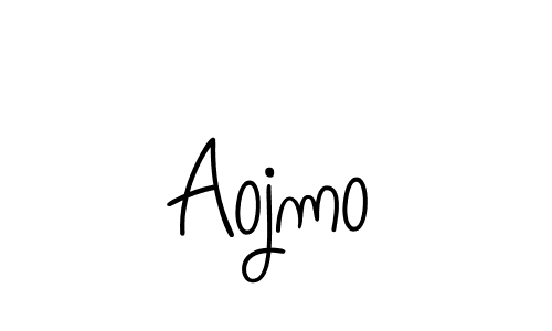 Make a beautiful signature design for name Aojmo. Use this online signature maker to create a handwritten signature for free. Aojmo signature style 5 images and pictures png