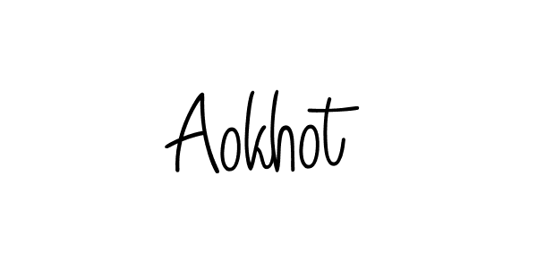 See photos of Aokhot official signature by Spectra . Check more albums & portfolios. Read reviews & check more about Angelique-Rose-font-FFP font. Aokhot signature style 5 images and pictures png