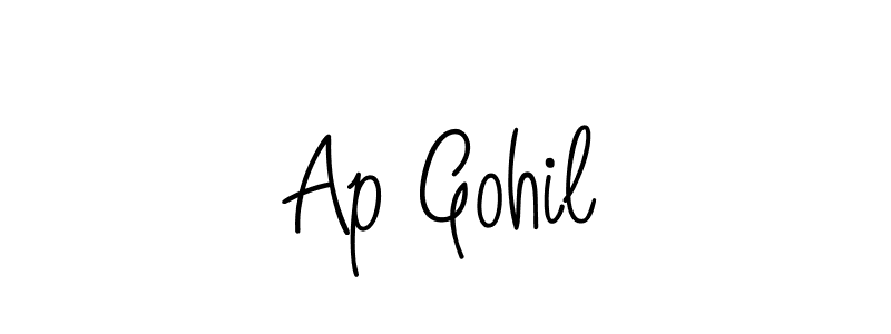 Once you've used our free online signature maker to create your best signature Angelique-Rose-font-FFP style, it's time to enjoy all of the benefits that Ap Gohil name signing documents. Ap Gohil signature style 5 images and pictures png