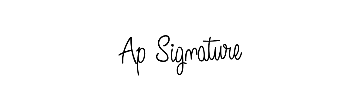 Make a beautiful signature design for name Ap Signature. With this signature (Angelique-Rose-font-FFP) style, you can create a handwritten signature for free. Ap Signature signature style 5 images and pictures png