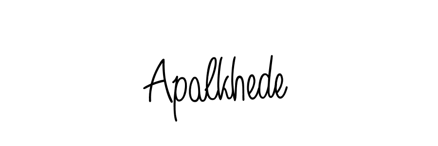 Apalkhede stylish signature style. Best Handwritten Sign (Angelique-Rose-font-FFP) for my name. Handwritten Signature Collection Ideas for my name Apalkhede. Apalkhede signature style 5 images and pictures png