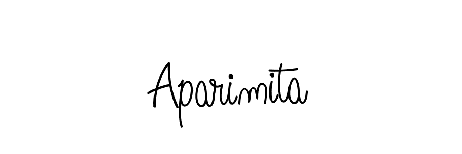 if you are searching for the best signature style for your name Aparimita. so please give up your signature search. here we have designed multiple signature styles  using Angelique-Rose-font-FFP. Aparimita signature style 5 images and pictures png