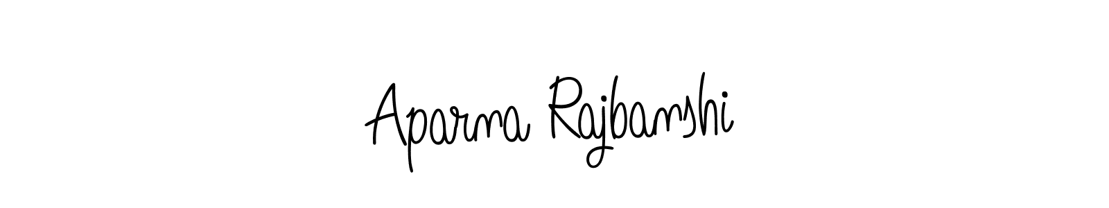 How to make Aparna Rajbanshi name signature. Use Angelique-Rose-font-FFP style for creating short signs online. This is the latest handwritten sign. Aparna Rajbanshi signature style 5 images and pictures png