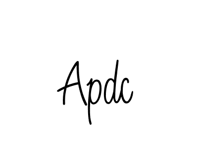 Also You can easily find your signature by using the search form. We will create Apdc name handwritten signature images for you free of cost using Angelique-Rose-font-FFP sign style. Apdc signature style 5 images and pictures png