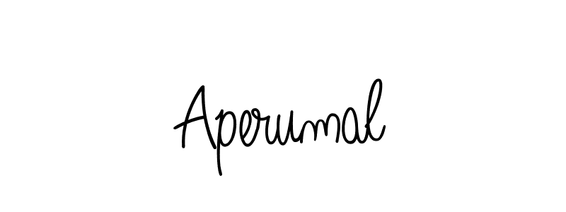 Once you've used our free online signature maker to create your best signature Angelique-Rose-font-FFP style, it's time to enjoy all of the benefits that Aperumal name signing documents. Aperumal signature style 5 images and pictures png