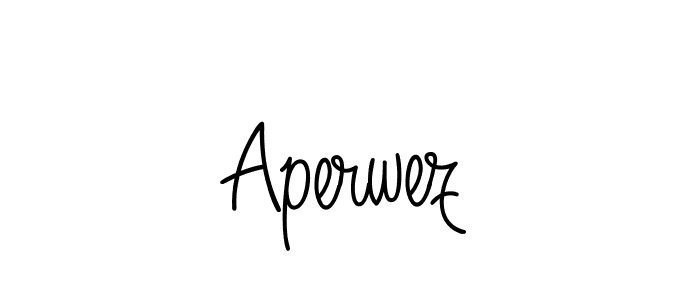 You can use this online signature creator to create a handwritten signature for the name Aperwez. This is the best online autograph maker. Aperwez signature style 5 images and pictures png