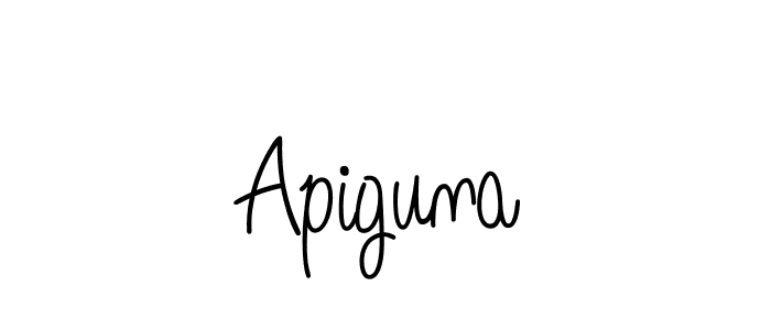 Angelique-Rose-font-FFP is a professional signature style that is perfect for those who want to add a touch of class to their signature. It is also a great choice for those who want to make their signature more unique. Get Apiguna name to fancy signature for free. Apiguna signature style 5 images and pictures png