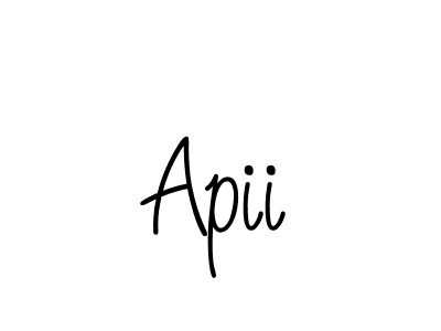 It looks lik you need a new signature style for name Apii. Design unique handwritten (Angelique-Rose-font-FFP) signature with our free signature maker in just a few clicks. Apii signature style 5 images and pictures png