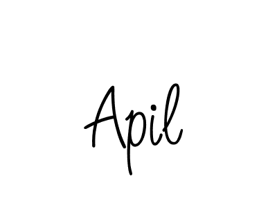 Also we have Apil name is the best signature style. Create professional handwritten signature collection using Angelique-Rose-font-FFP autograph style. Apil signature style 5 images and pictures png