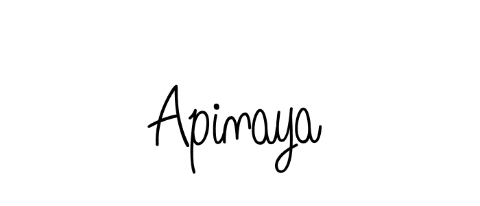 if you are searching for the best signature style for your name Apinaya. so please give up your signature search. here we have designed multiple signature styles  using Angelique-Rose-font-FFP. Apinaya signature style 5 images and pictures png